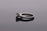Platinum and Diamond Solitaire Ring