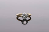 18ct Gold and Diamond Solitaire Ring