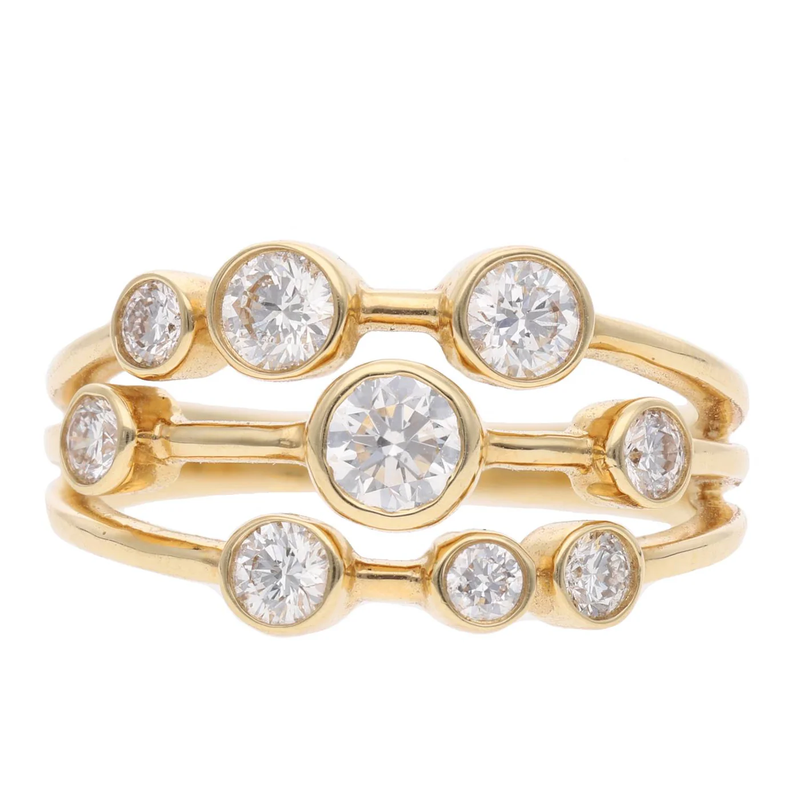 18ct Gold and Diamond Ring