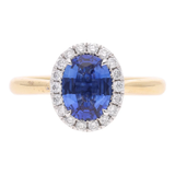 18ct Gold Sapphire and Diamond Ring