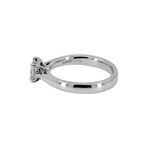 Princess Cut Single Stone Diamond Ring