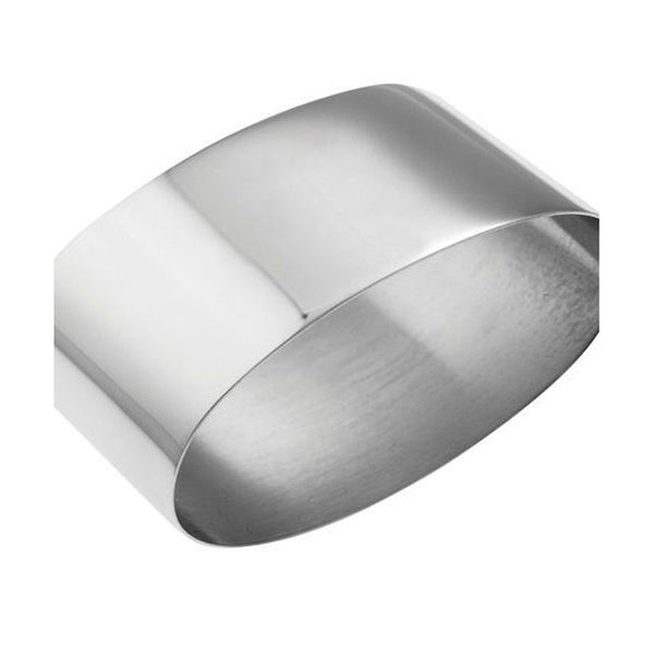 Silver Plated Oval Napkin Ring