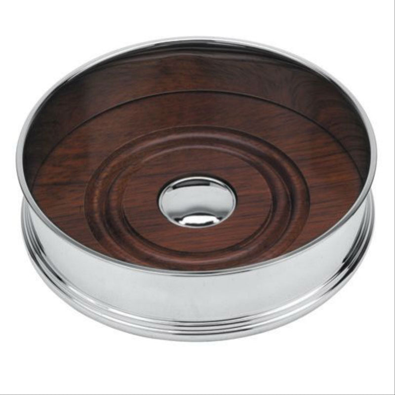 Silver Plated Bottle Coaster